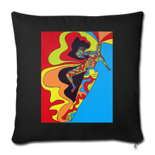 Load image into Gallery viewer, Throw Pillow Cover 18” x 18” - black