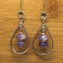 Load image into Gallery viewer, Amethyst Dangles
