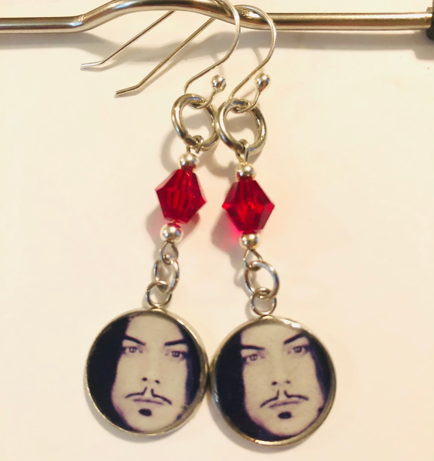 Charming Tribute to Jack White Earrings I