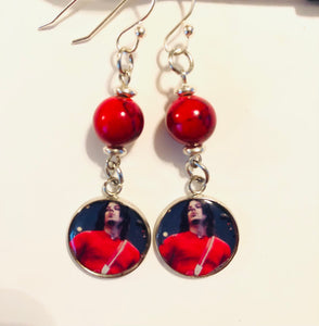 Charming Tribute to Jack White Earrings II