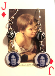 Charming Tribute to Jack White Earrings III