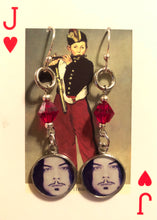 Load image into Gallery viewer, Charming Tribute to Jack White Earrings I