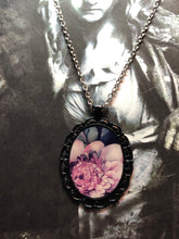 Load image into Gallery viewer, Pink Peony Necklace