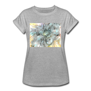 Women's Relaxed Fit Art T-Shirt - heather gray