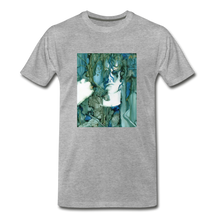 Load image into Gallery viewer, Lovely, Dark and Deep Mens Tee - heather gray