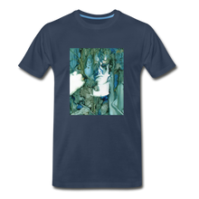 Load image into Gallery viewer, Lovely, Dark and Deep Mens Tee - navy