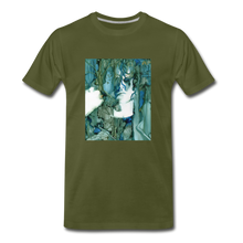Load image into Gallery viewer, Lovely, Dark and Deep Mens Tee - olive green