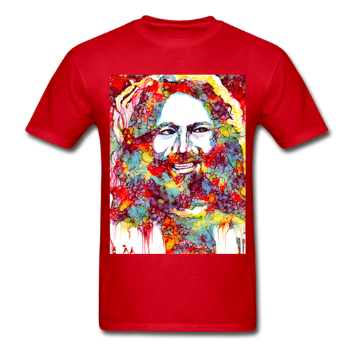 Jerry Garcia Tee - red